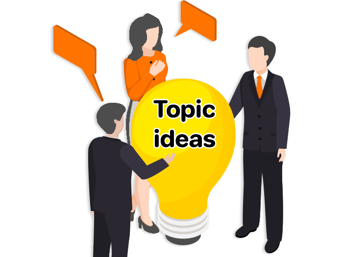 Create batches of topic ideas