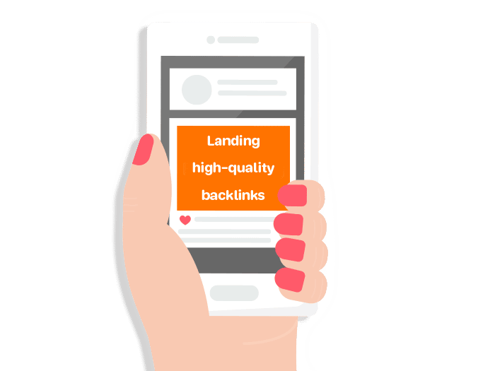 Landing high-quality backlinks