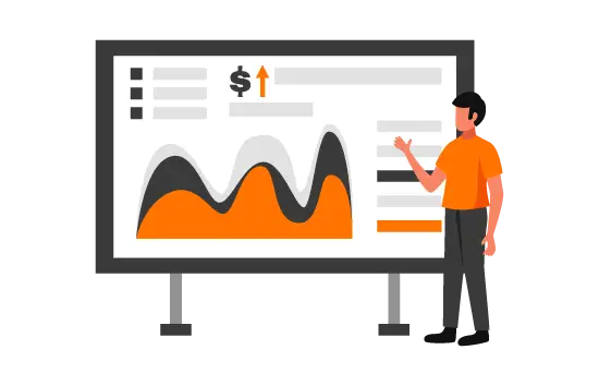Digital marketing dashboard