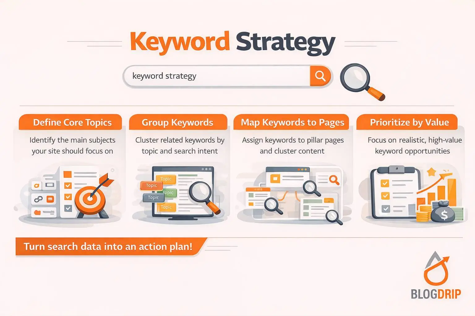 Keyword strategy