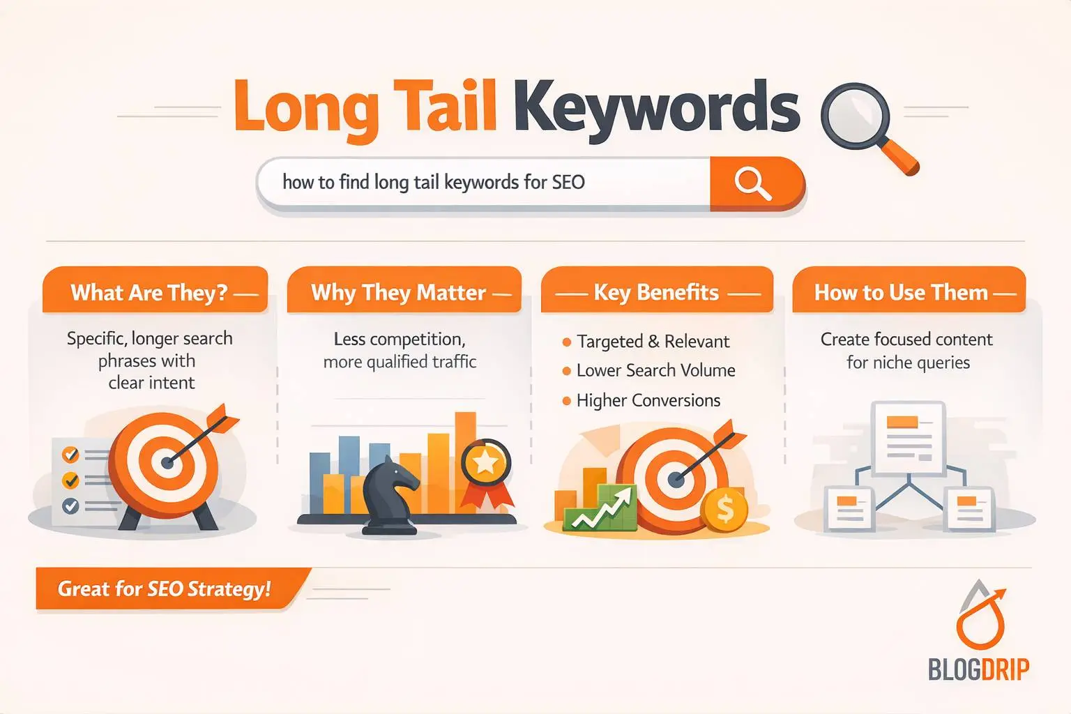 Long tail keywords