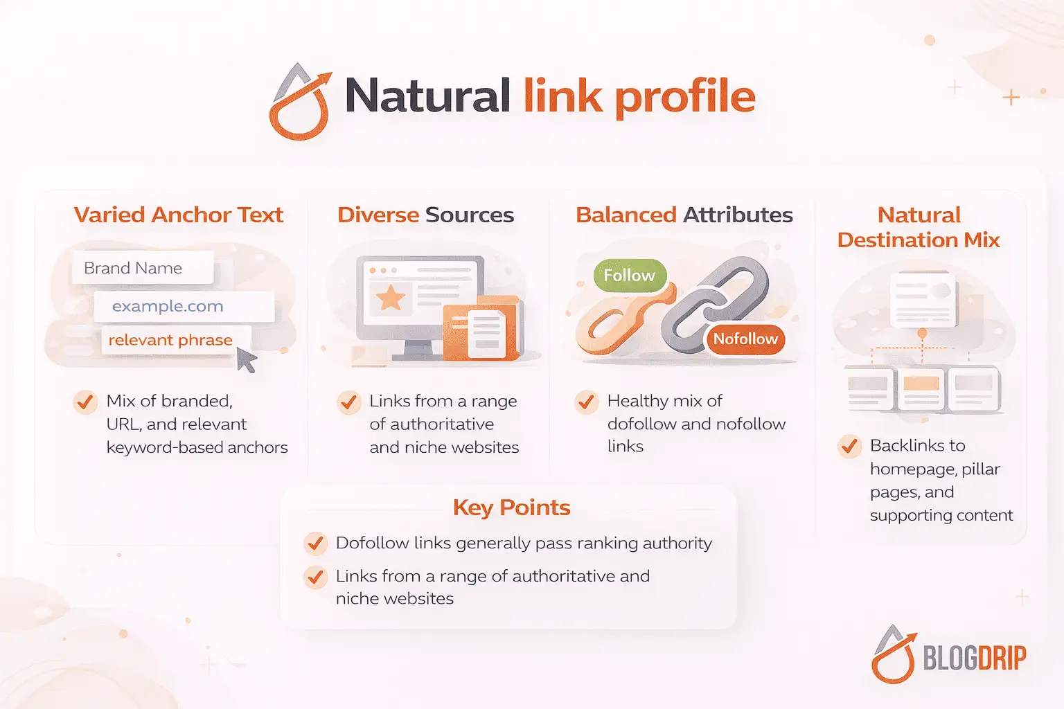 Natural link profile